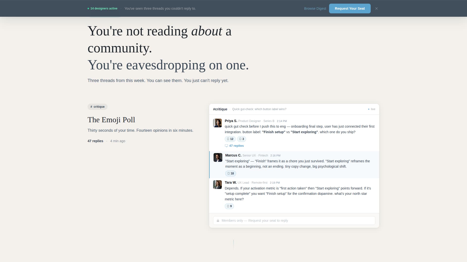 Convene - Trusted UX Designers Landing Page Template