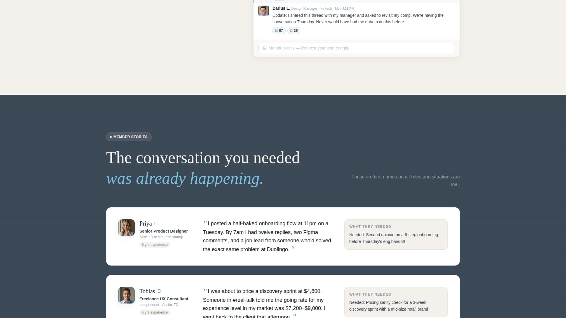 Convene - Trusted UX Designers Landing Page Template
