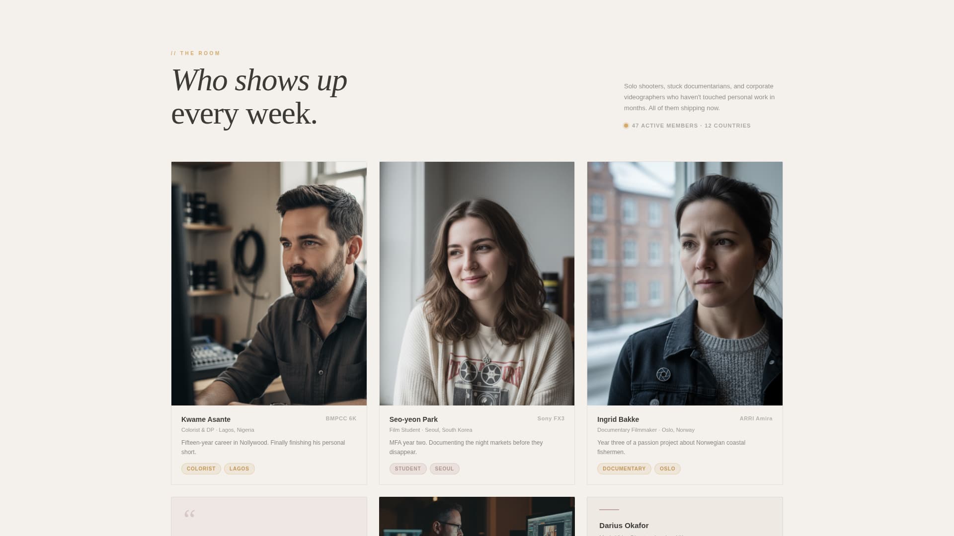 Dailies - Heartfelt Videographer Landing Page Template