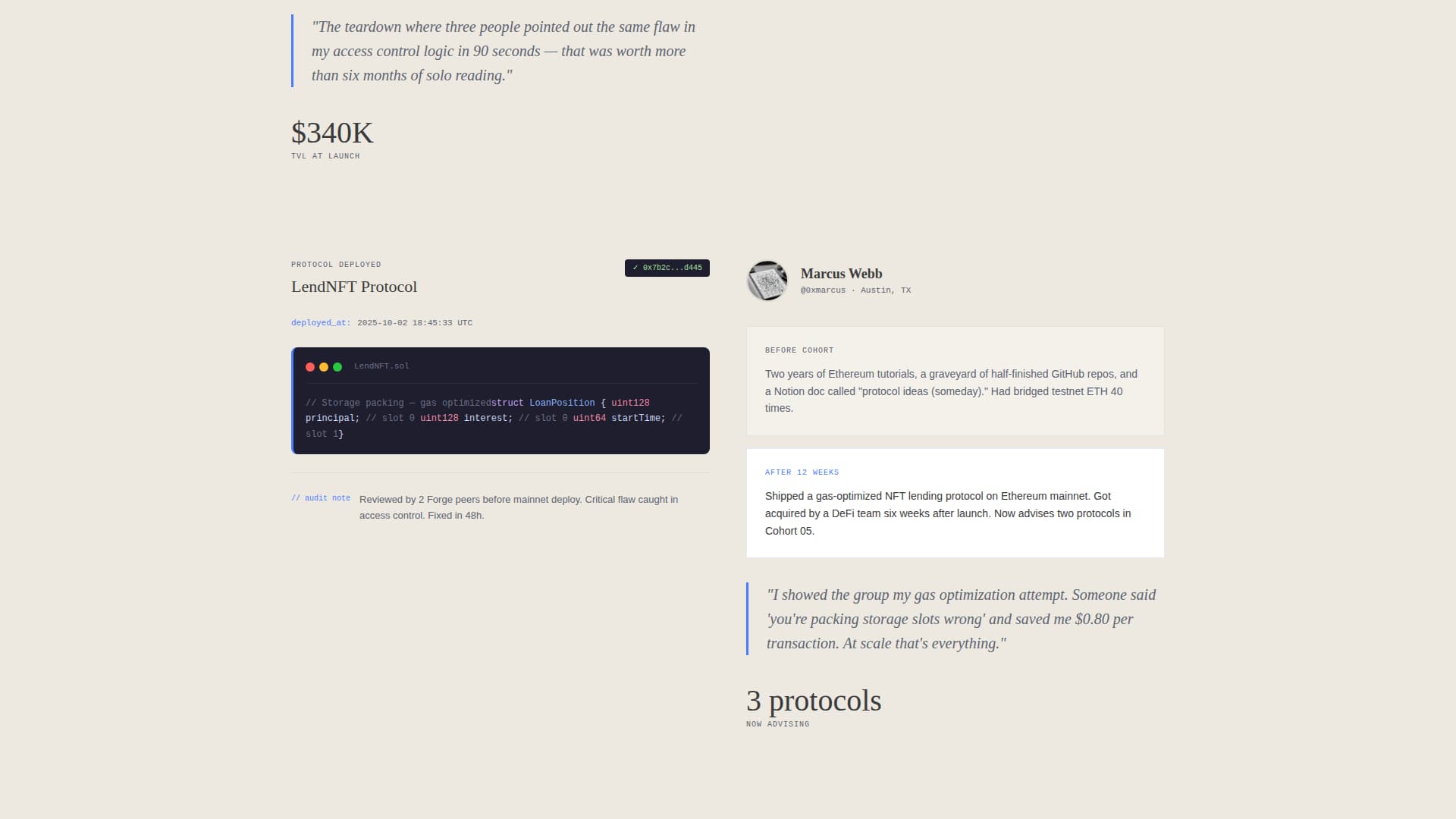 Forge - Powerful Web3 Developers Landing Page Template