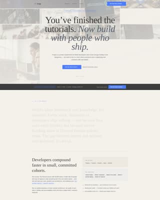 Forge - Powerful Web3 Developers Landing Page Template