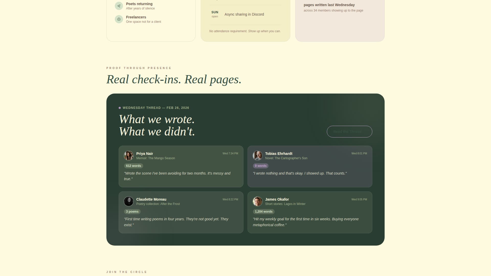 Inkwell - Nurturing Writers Landing Page Template