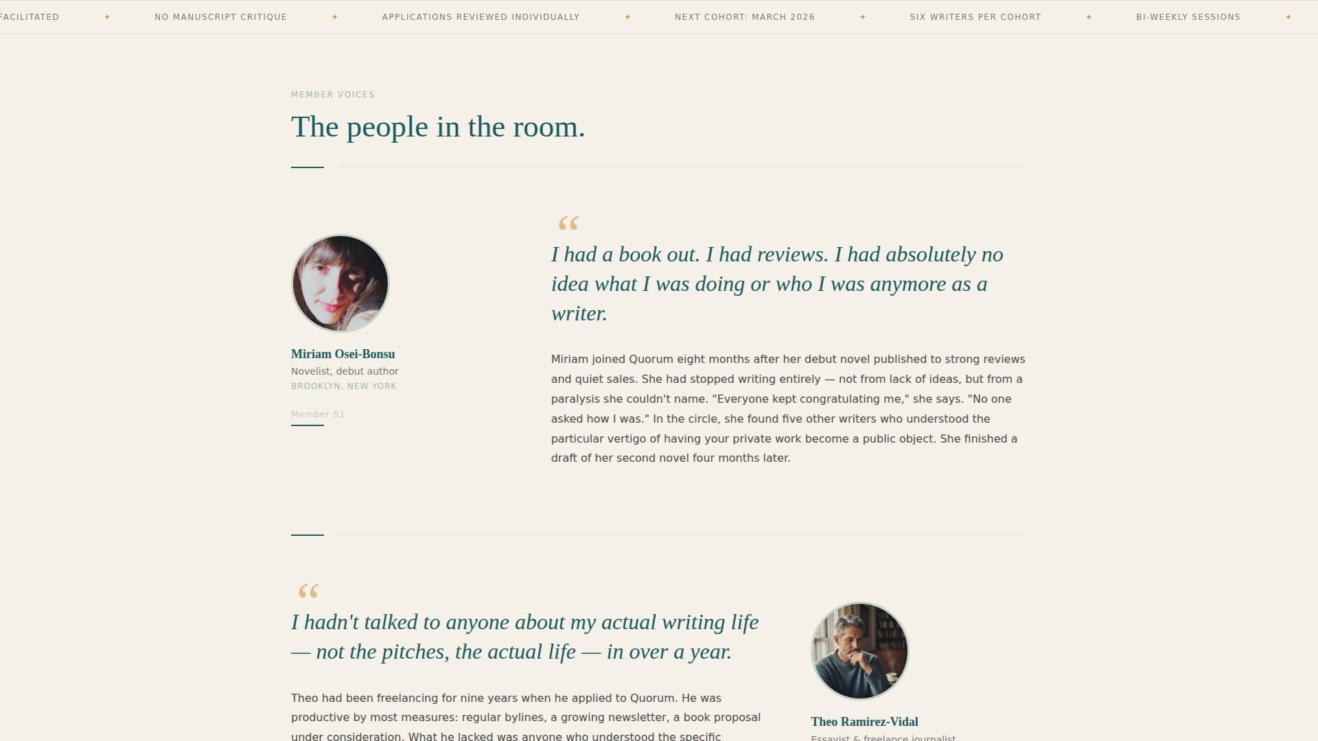 Writers - Premium & Landing Page Template