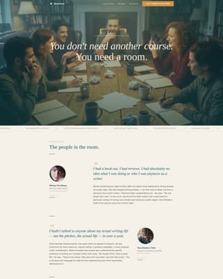 Writers - Premium & Landing Page Template