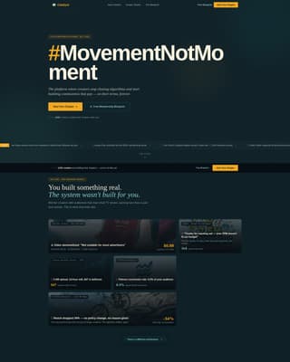 Catalyst - Civic YouTubers Landing Page Template
