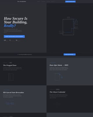 Specialty Construction Specialist Booking Website Template