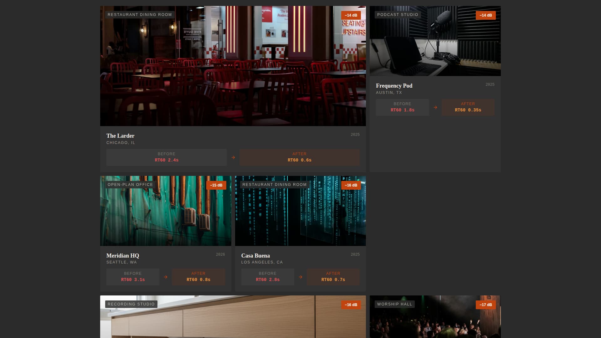 Absorb - Guaranteed Acousticinstallation Landing Page Template