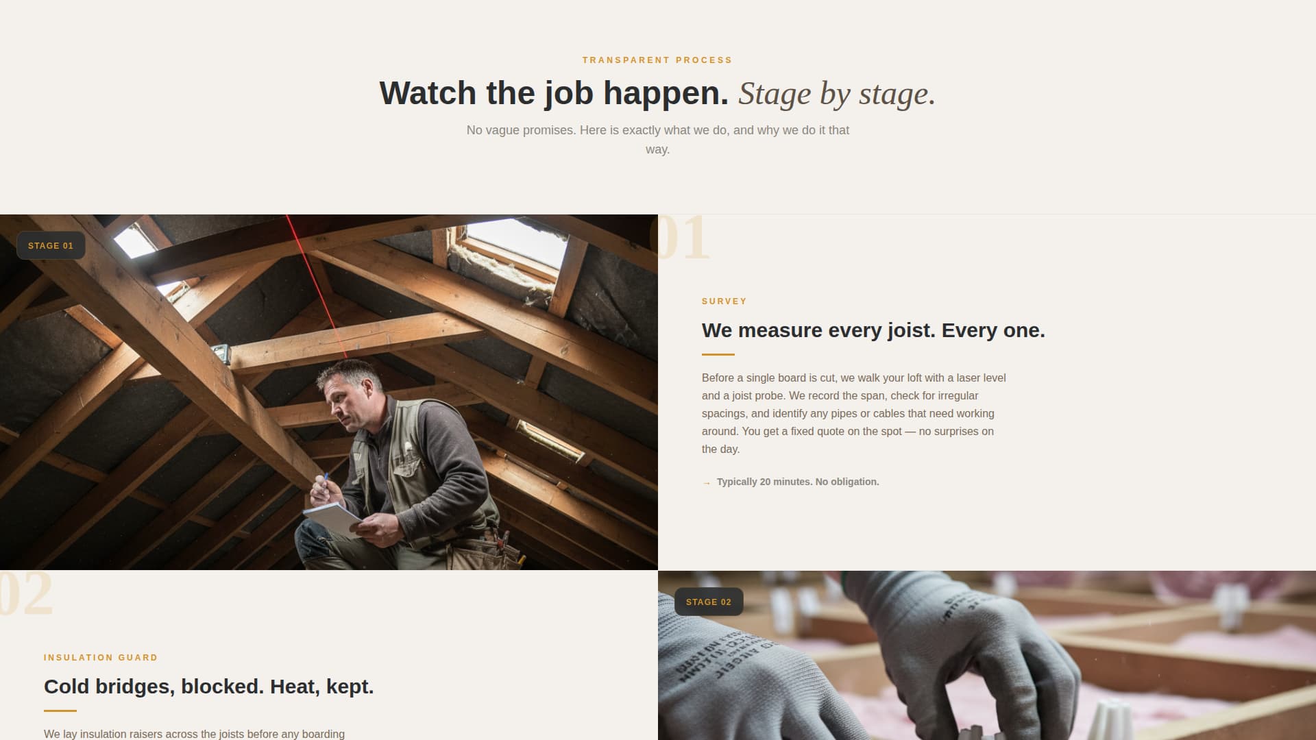 Attic Renovation Professional Website Template