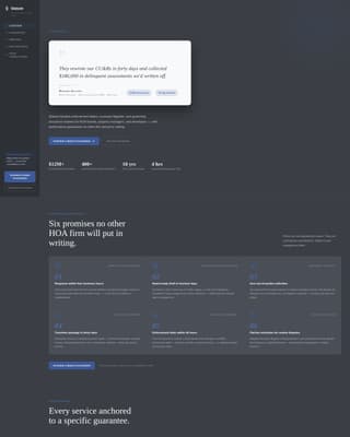 Statute - Authoritative HOA Landing Page Template