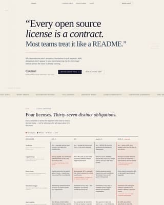 Counsel - Authoritative Compliance Landing Page Template
