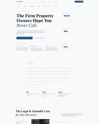 Verdict - Authoritative Slipandfall Landing Page Template