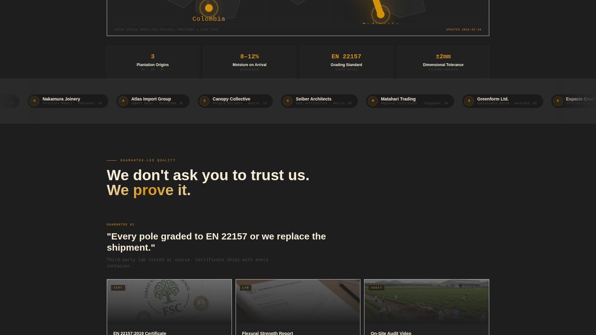 Bamboo Products & Professional Website Template