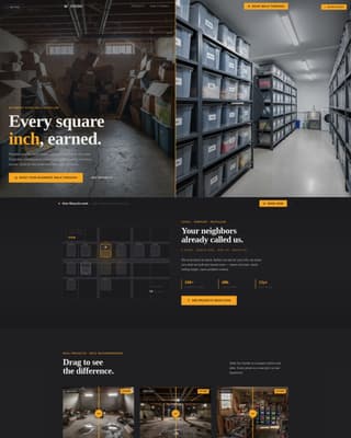Basement Renovation Advanced Booking Website Template