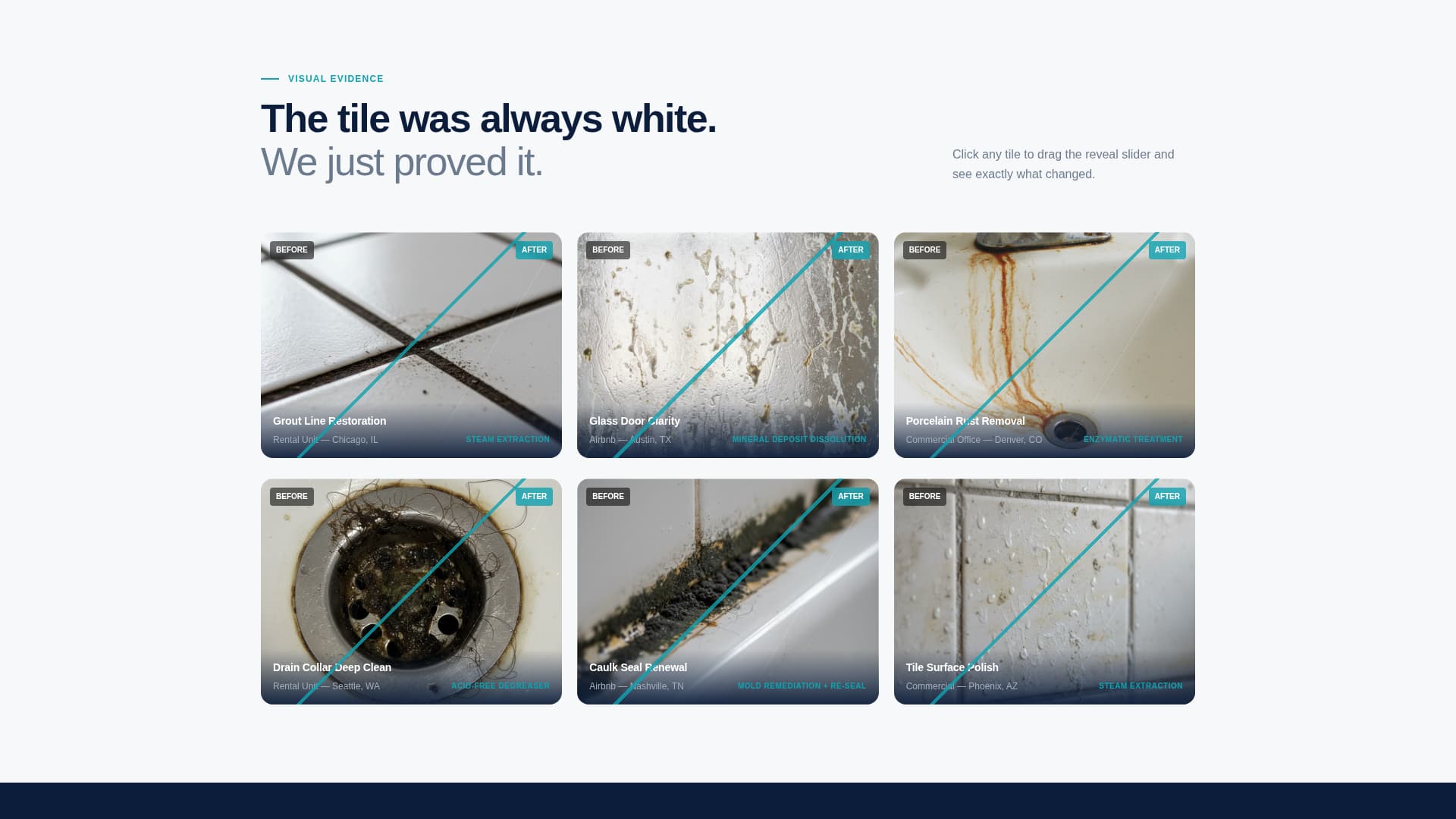 Bathroom Renovation Booking Website Template