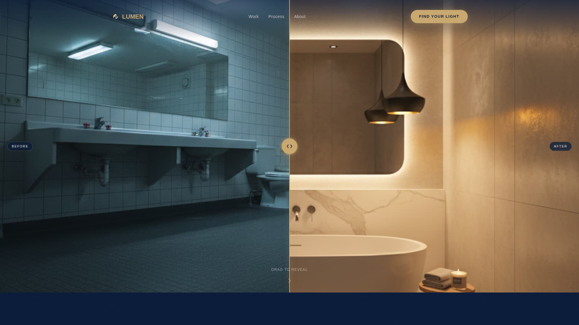 Bathroom Renovation Professional Website Template
