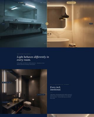 Bathroom Renovation Professional Website Template