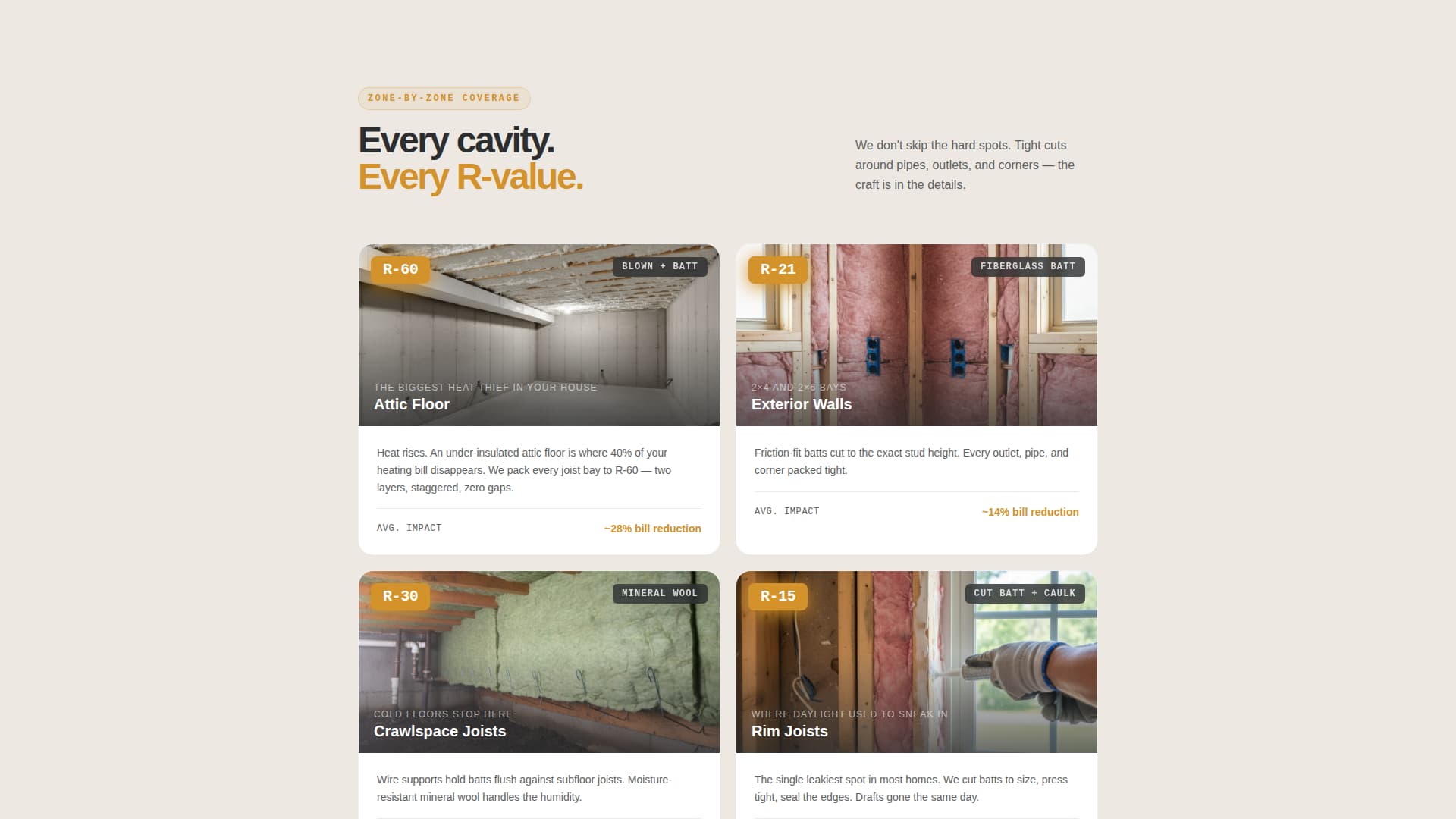 Insulate — Trusted Insulation Contractor Landing Page Template