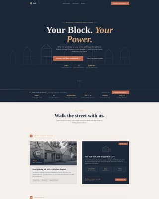 Cell - Powerful Energy Storage Landing Page Template