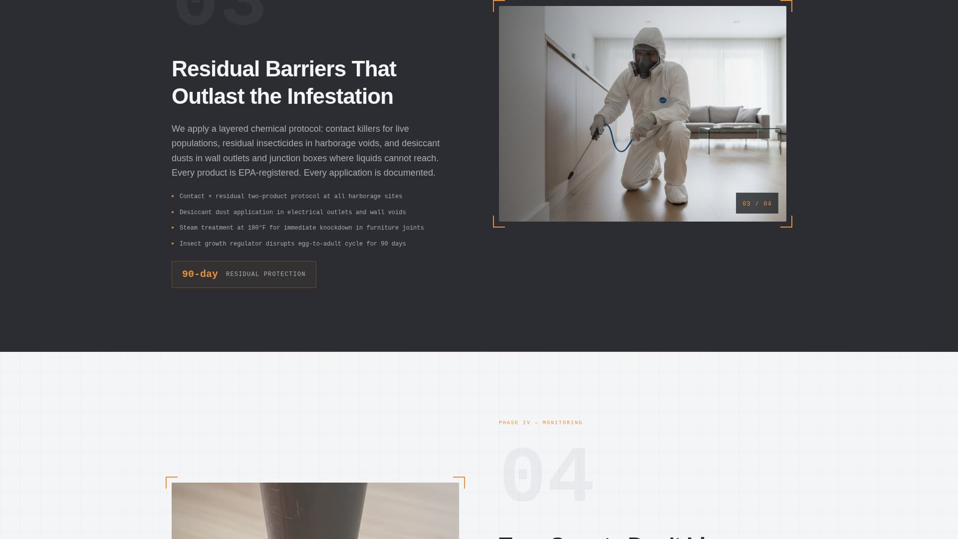 Sweep - Certified Exterminator Landing Page Template