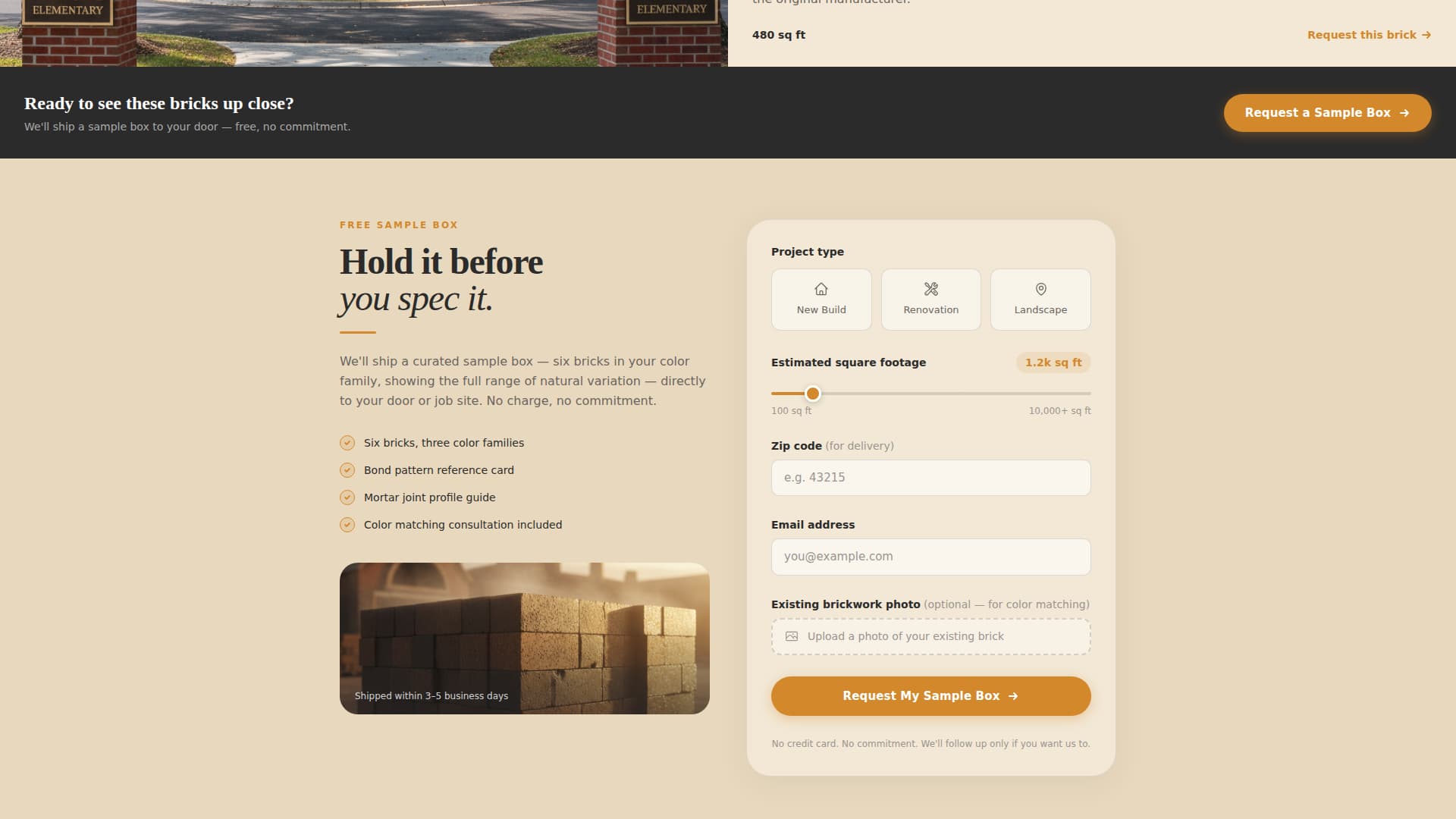 Kiln - Trusted Brickmanufacturer Landing Page Template