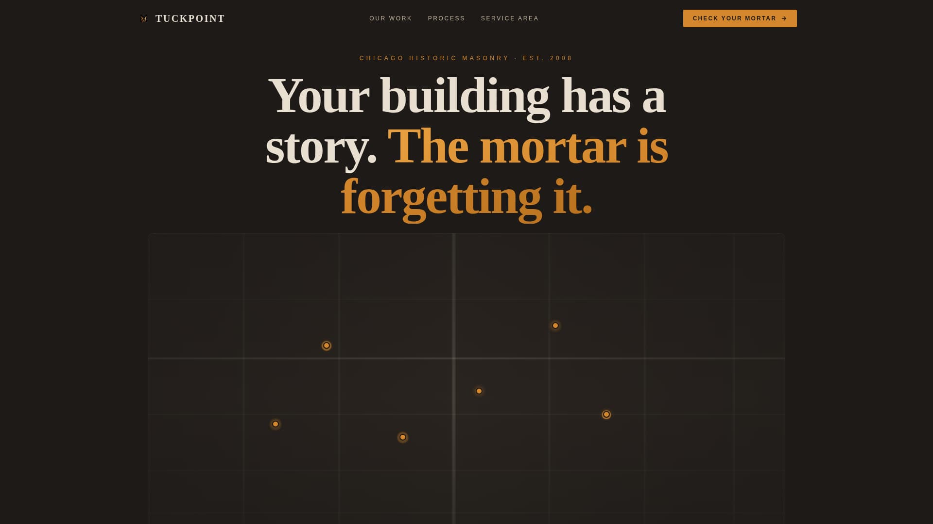Tuckpoint - Proven Restoration Landing Page Template