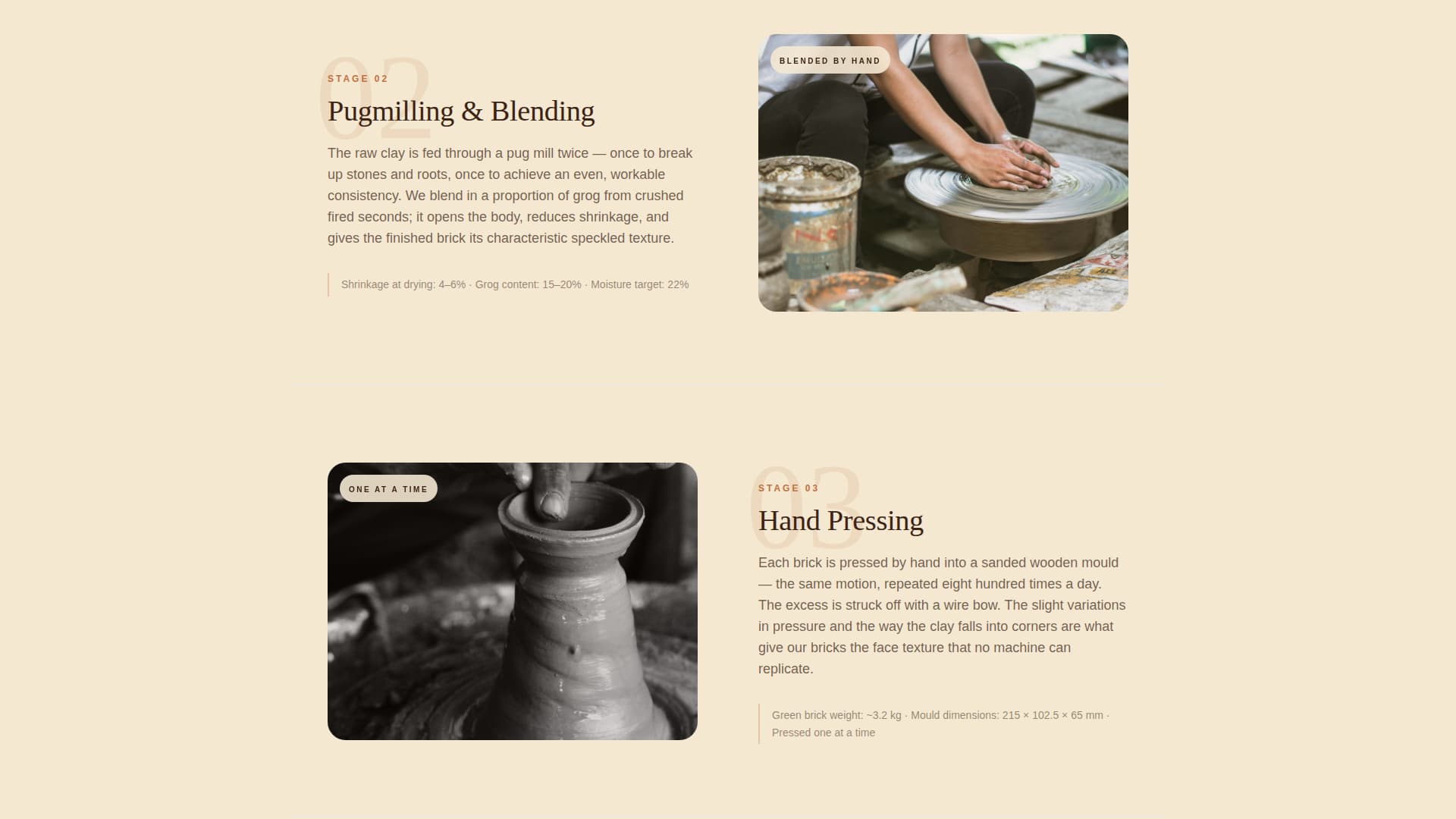 Kiln - Trusted Bricksupplier Landing Page Template