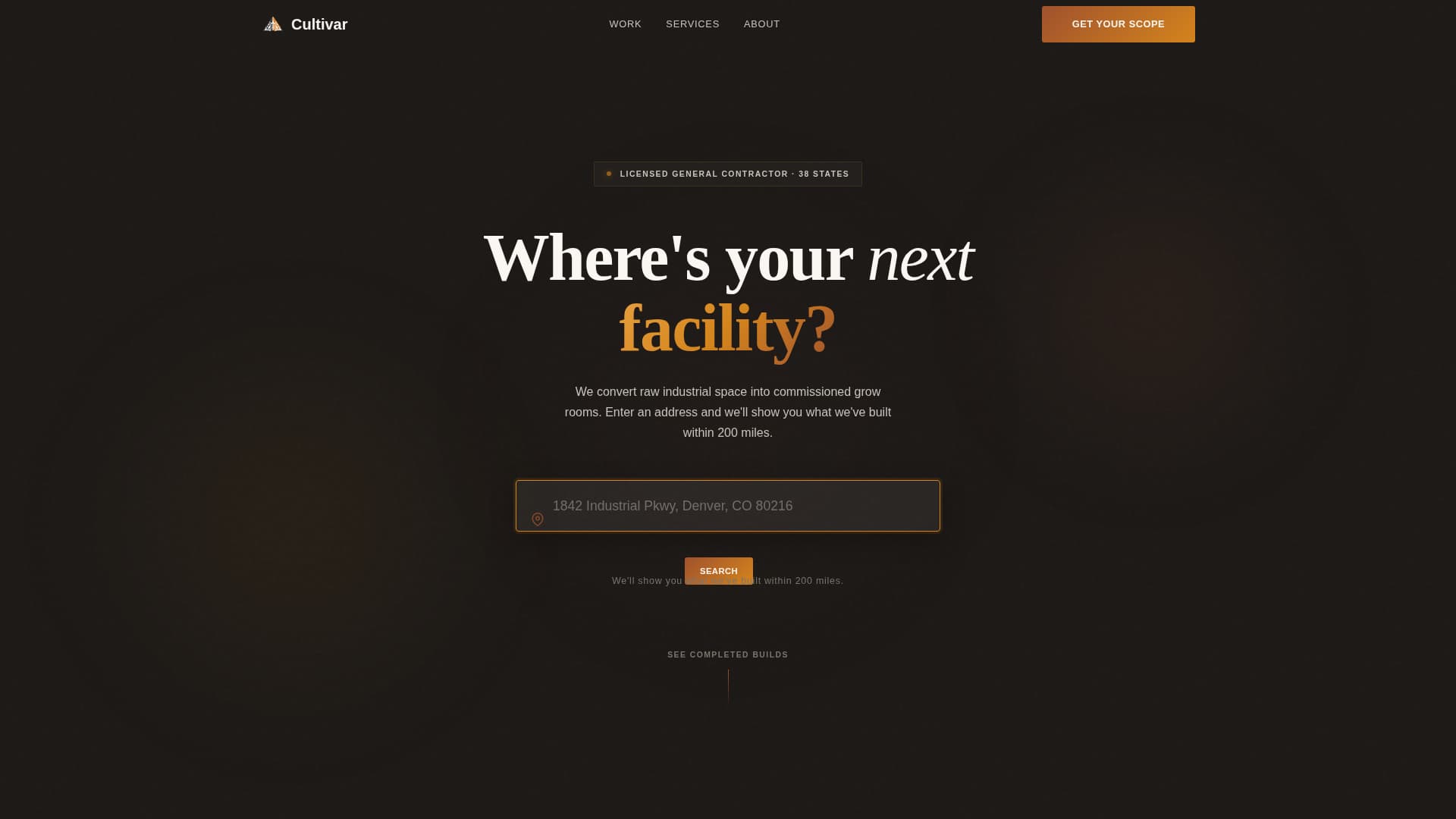Cultivar - Precision Cultivation Landing Page Template