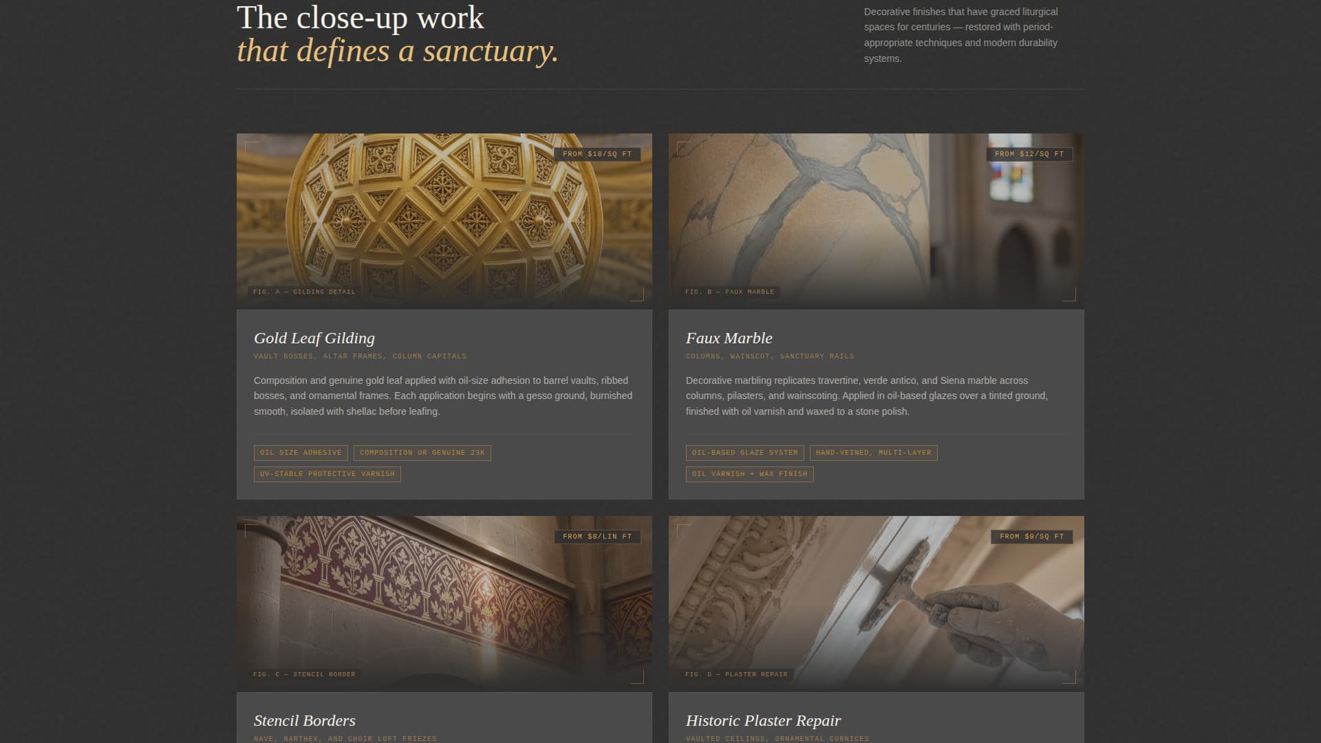 Vestry - Trusted Religiouscontractor Landing Page Template