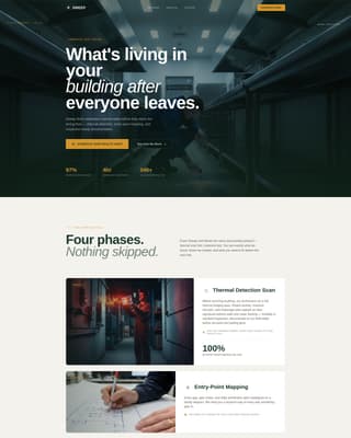 Commercial Pest Control Website Template for Facility Managers