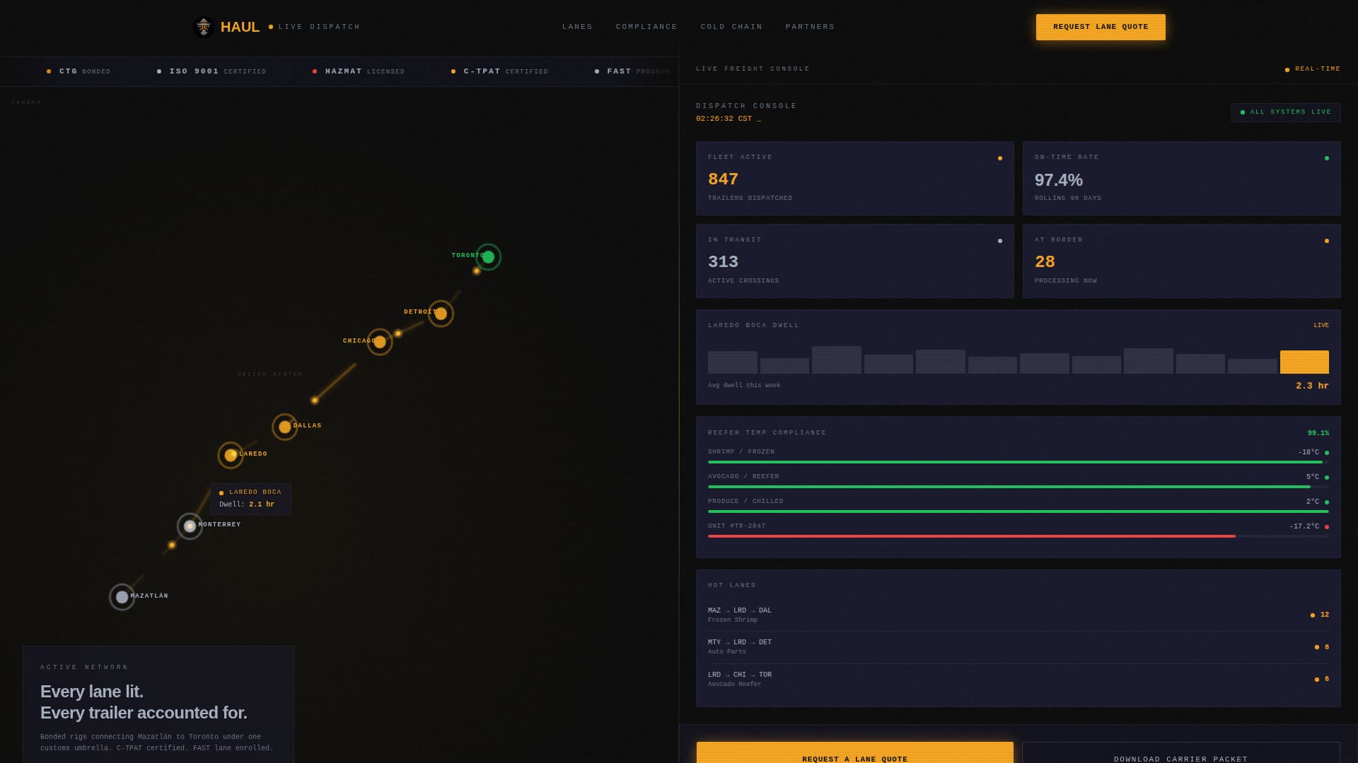 Freight & Cargo Careers Website Template