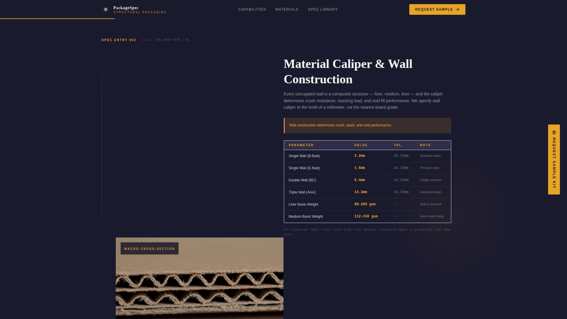 Packaging & Shipping Pricing Website Template