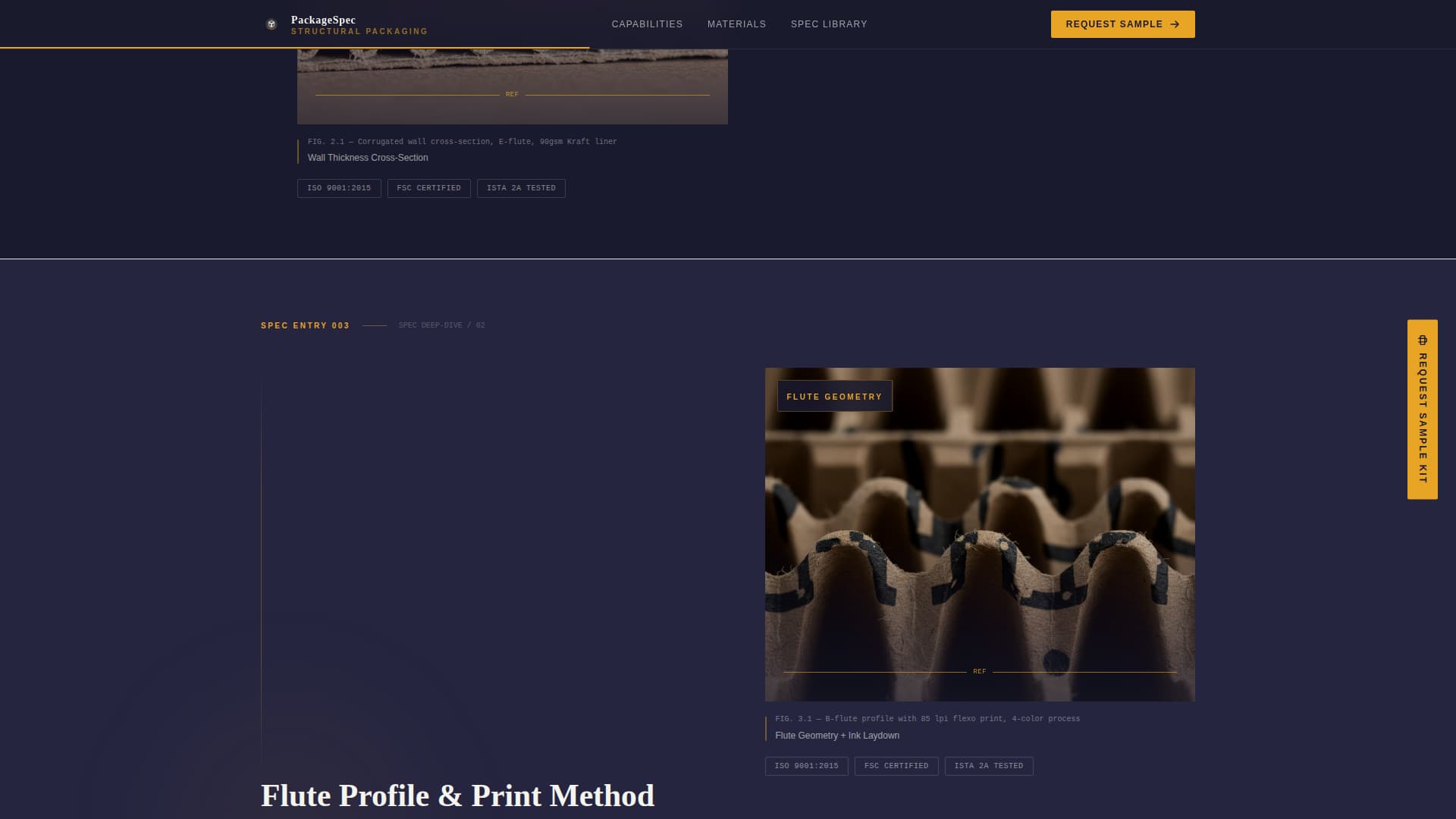 Packaging & Shipping Pricing Website Template
