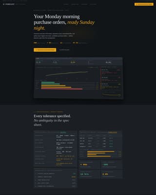 Supply Chain Technology Professional Website Template