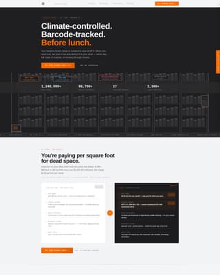 Warehouse & Distribution Cost Calculator Website Template