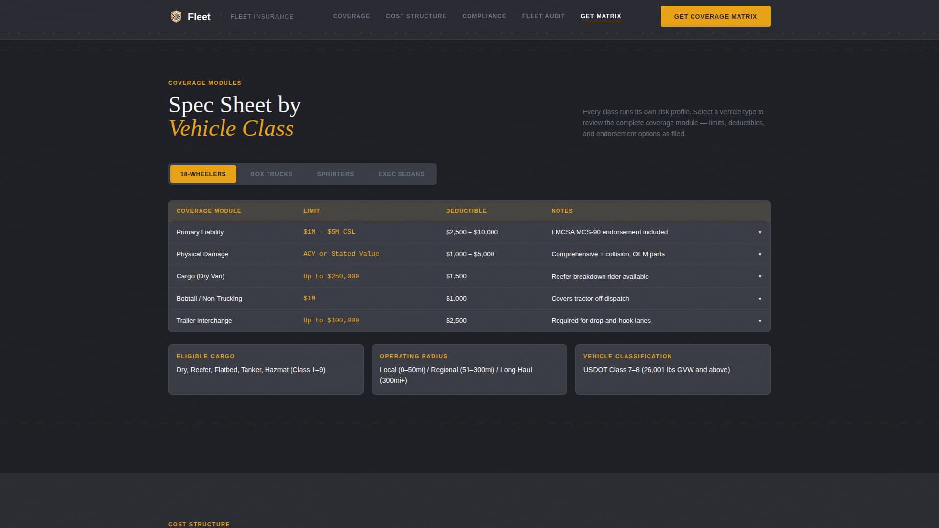 Fleet & Transportation Management Privacy Policy Website Template