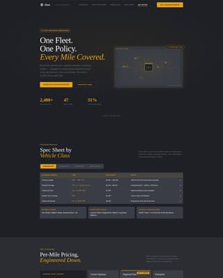 Fleet & Transportation Management Privacy Policy Website Template