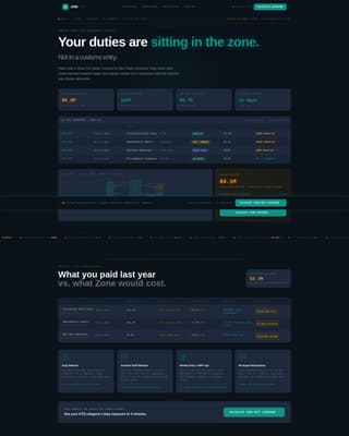 Customs & Trade Directory Website Template