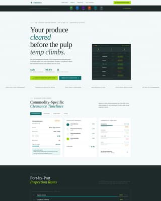 Clearance - Trusted Produce Landing Page Template