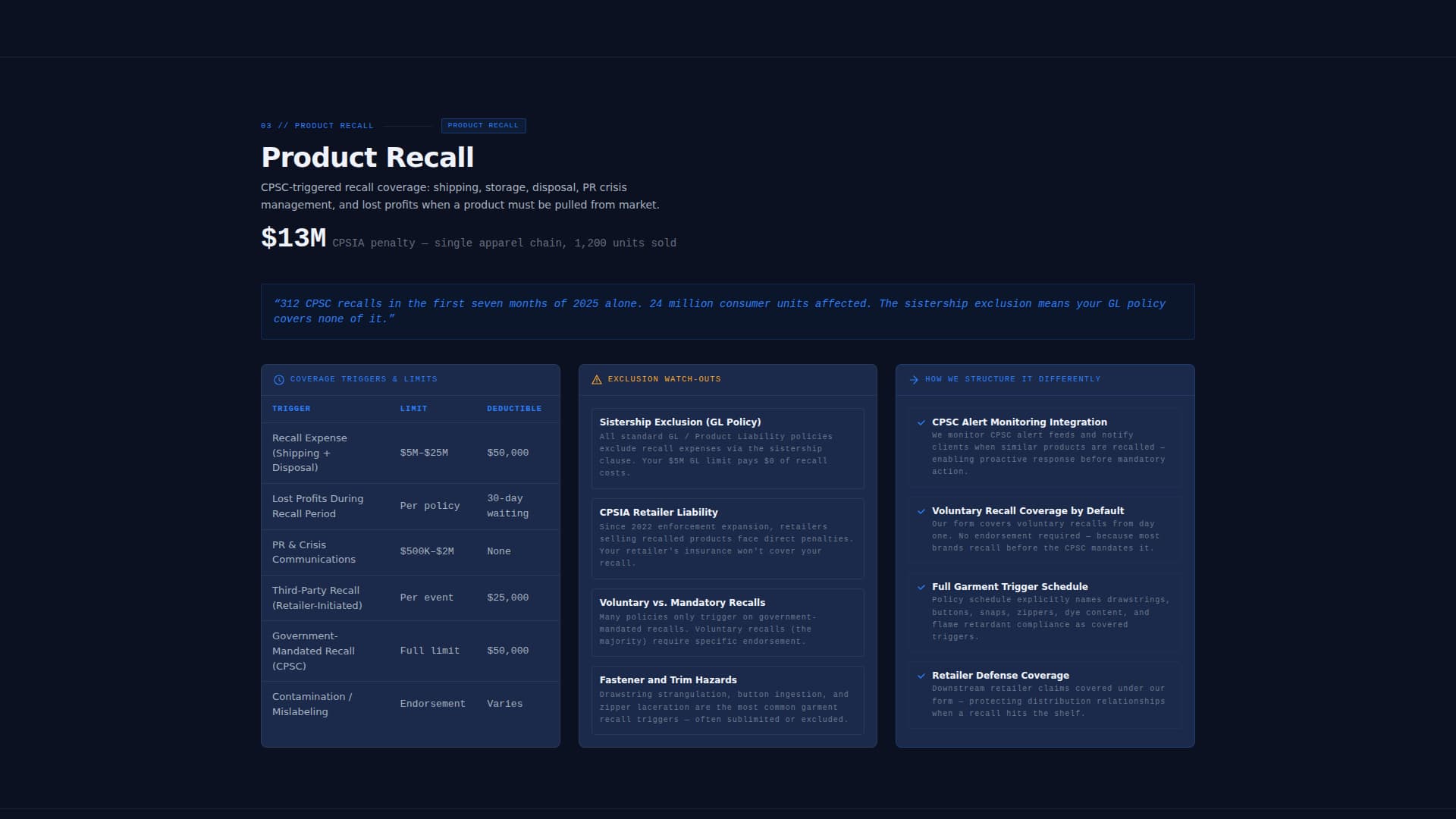 Garment - Premium Landing Page Template