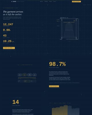 Crate - Precision Couture Landing Page Template
