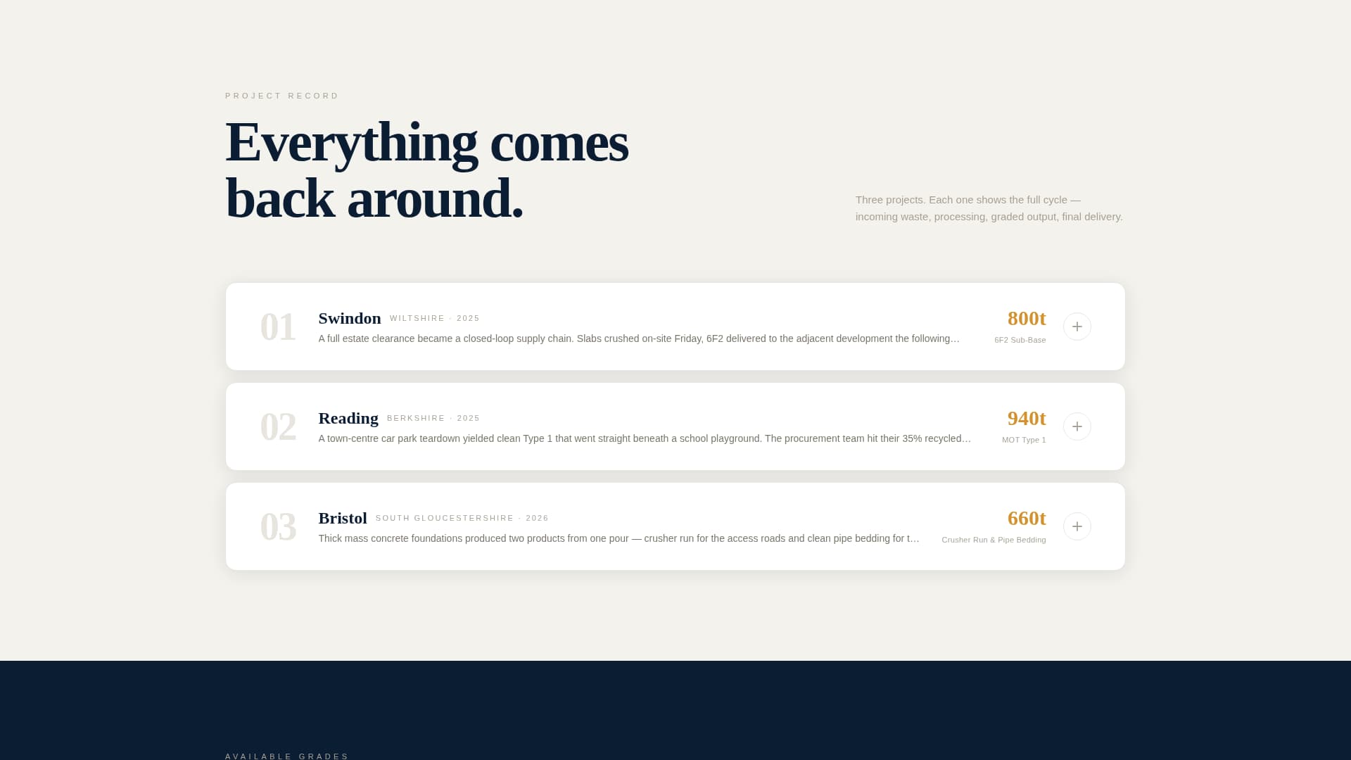 Crush - Powerful Recycler Landing Page Template