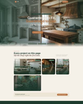 Patina - Guaranteed Copper Landing Page Template