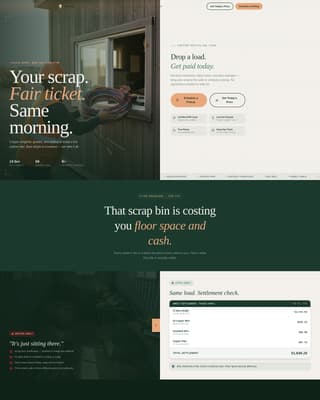 Smelt - Trusted Copperrecycler Landing Page Template