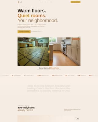 Cork - Trusted Installer Landing Page Template