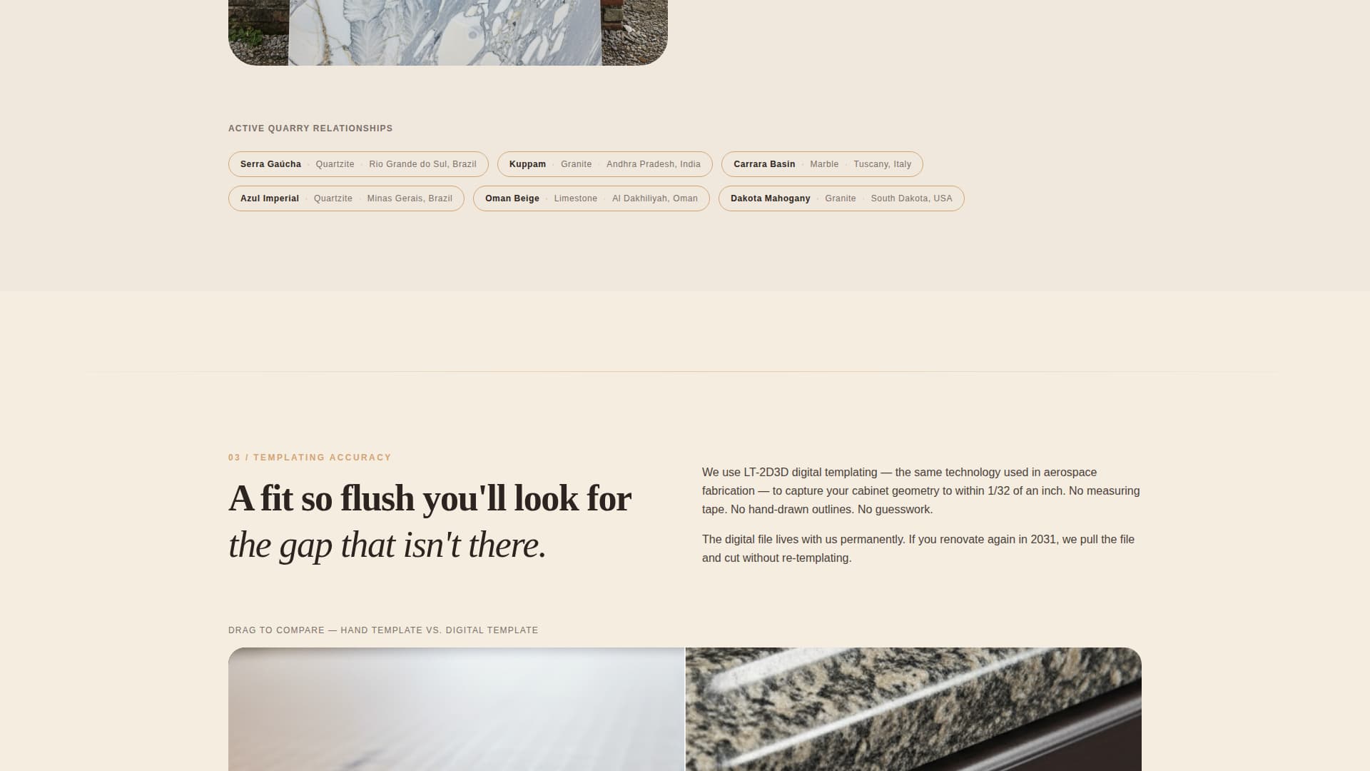 Slab - Trusted Countertop Landing Page Template