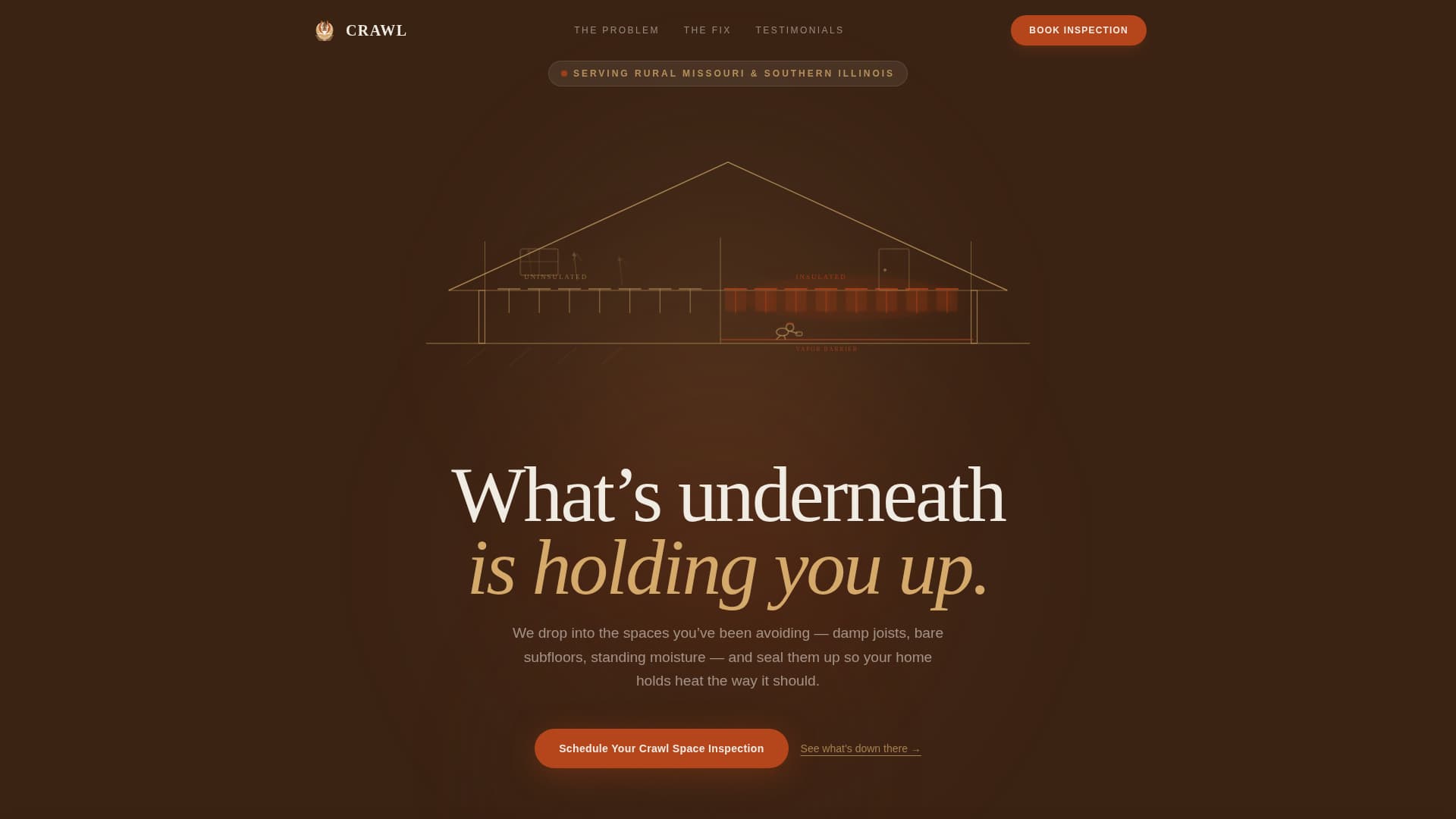 Crawl - Trusted Insulation Landing Page Template
