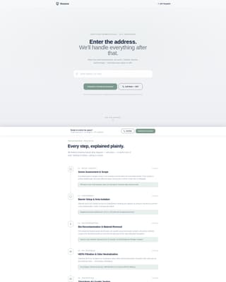Restore - Trusted Crimescene Landing Page Template