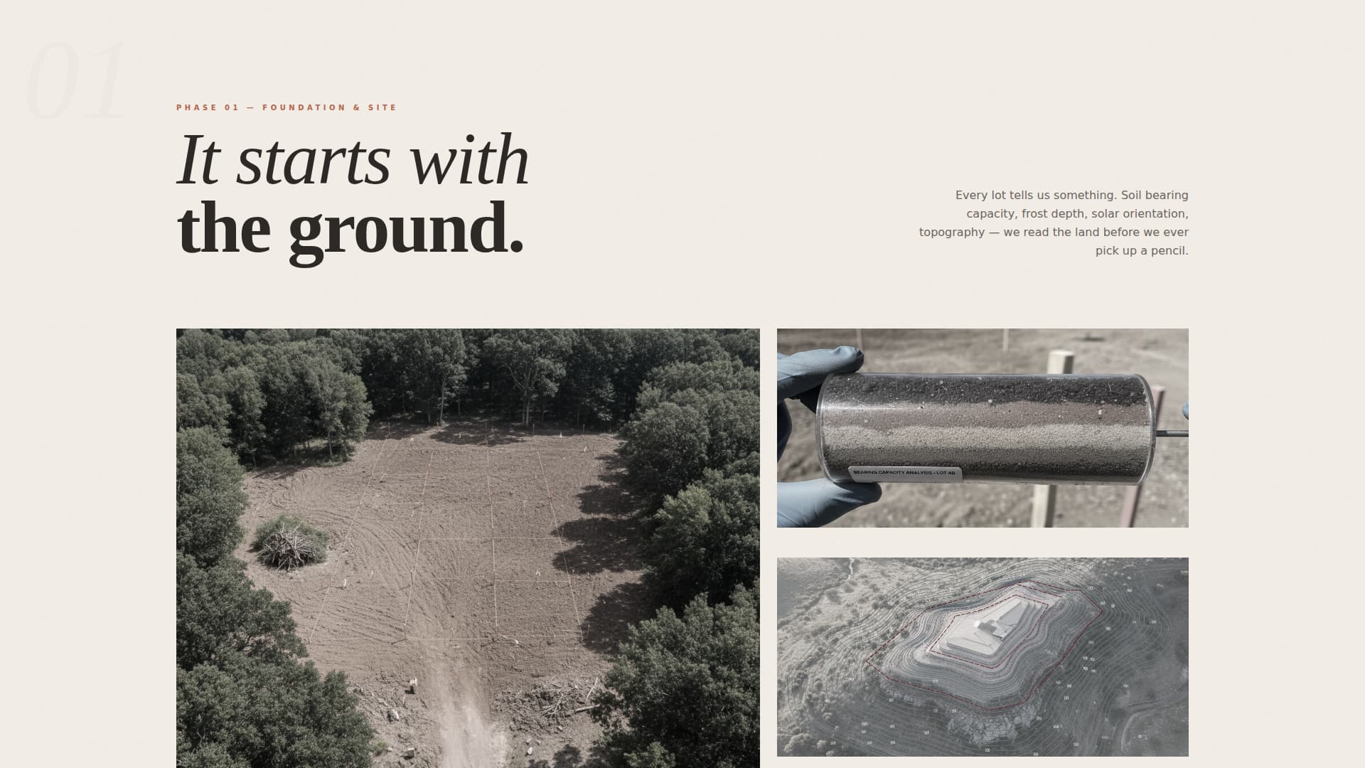 Custom Home Builder Website Template for Luxury Construction