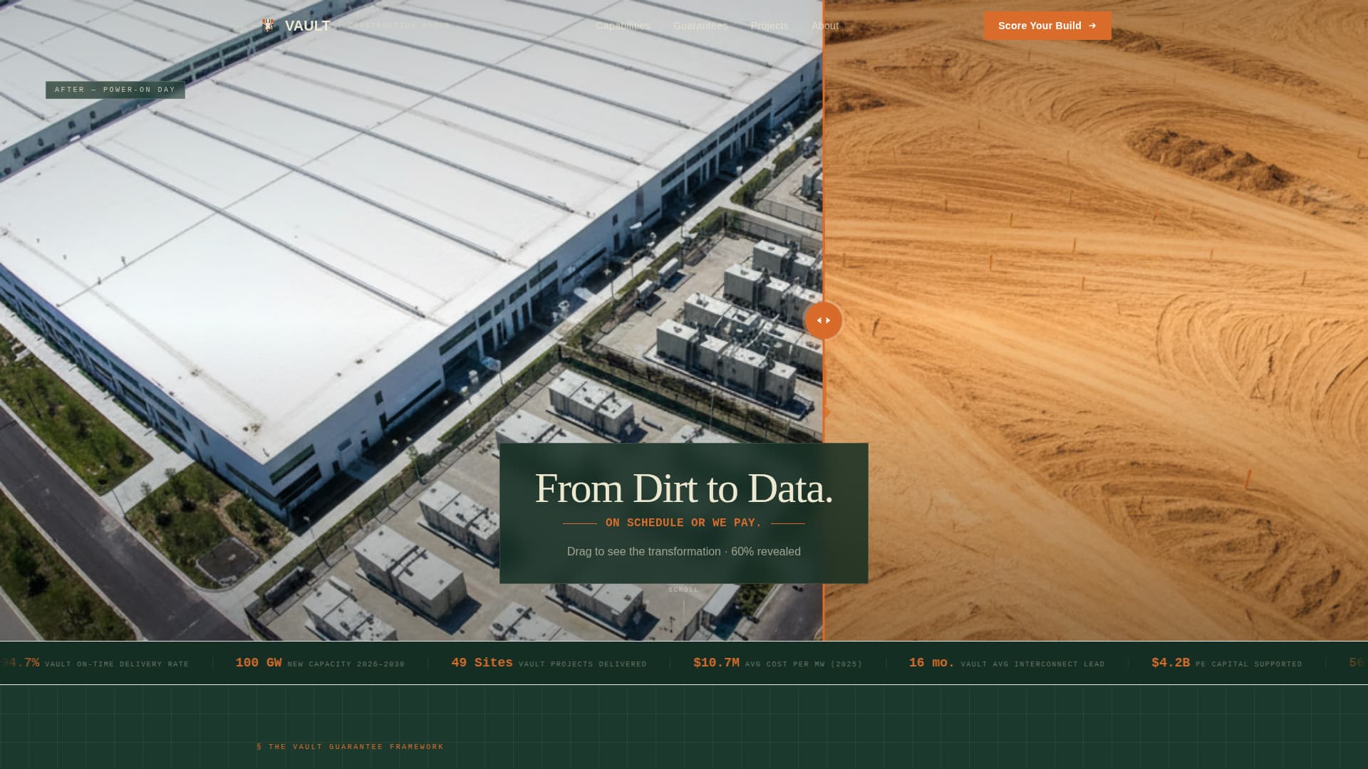Data - High-Converting Datacenter Landing Page Template