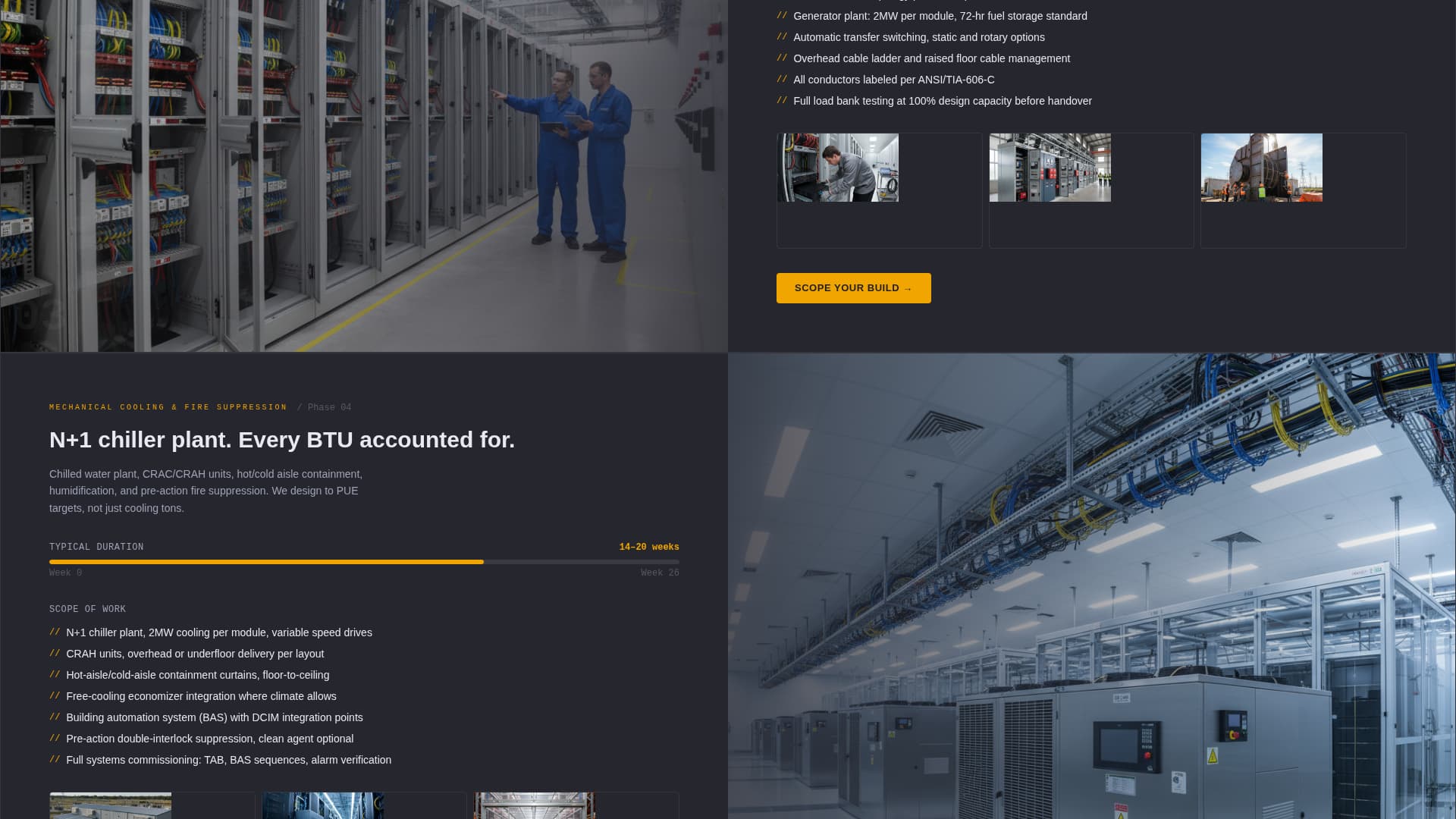 Construct - Precision Datacenter Landing Page Template